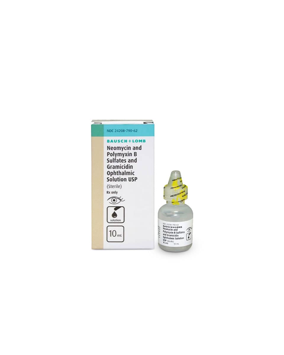 Neomycin Polymyxin B Gramicidin Ophthalmic Solution