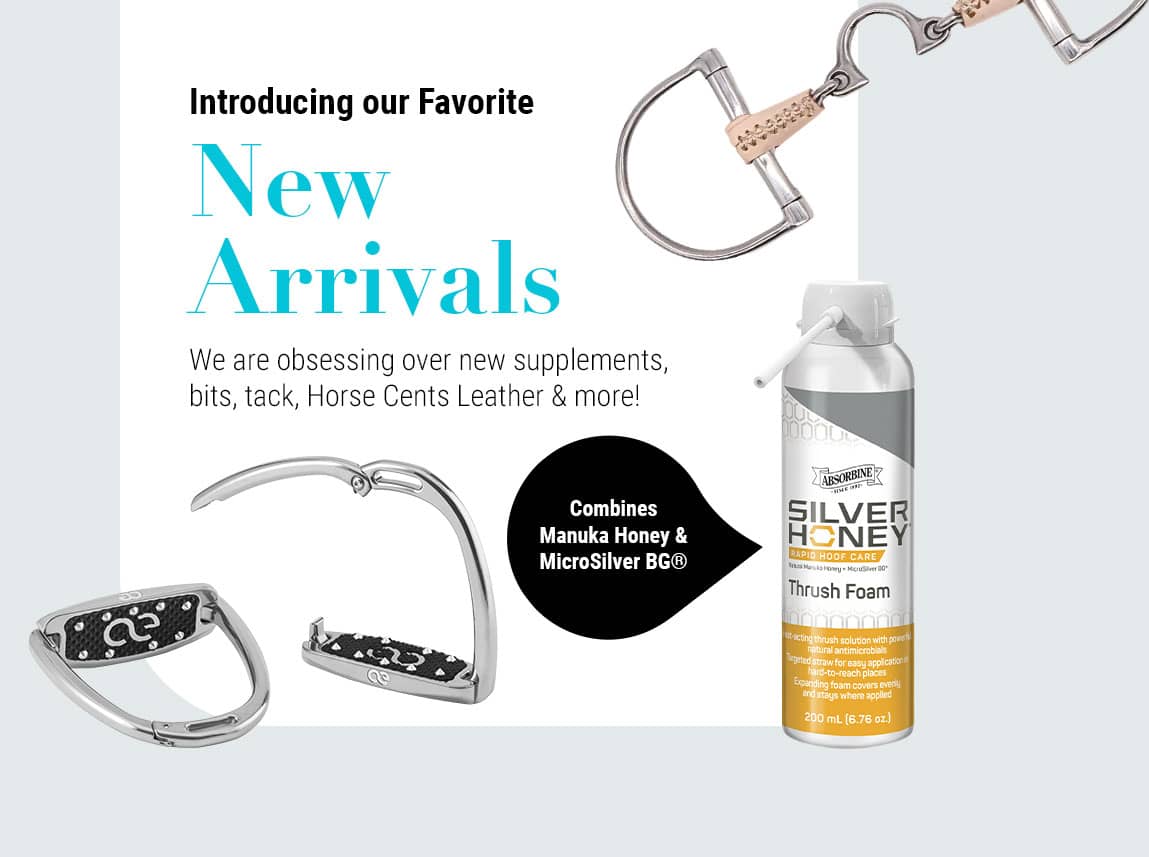 New Arrivals on Equine and Equestrian Products at FarmVet.com.