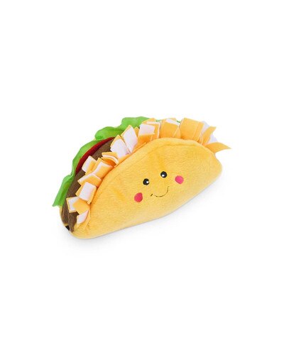 ZippyPaws NomNomz Taco Plush Dog Toy