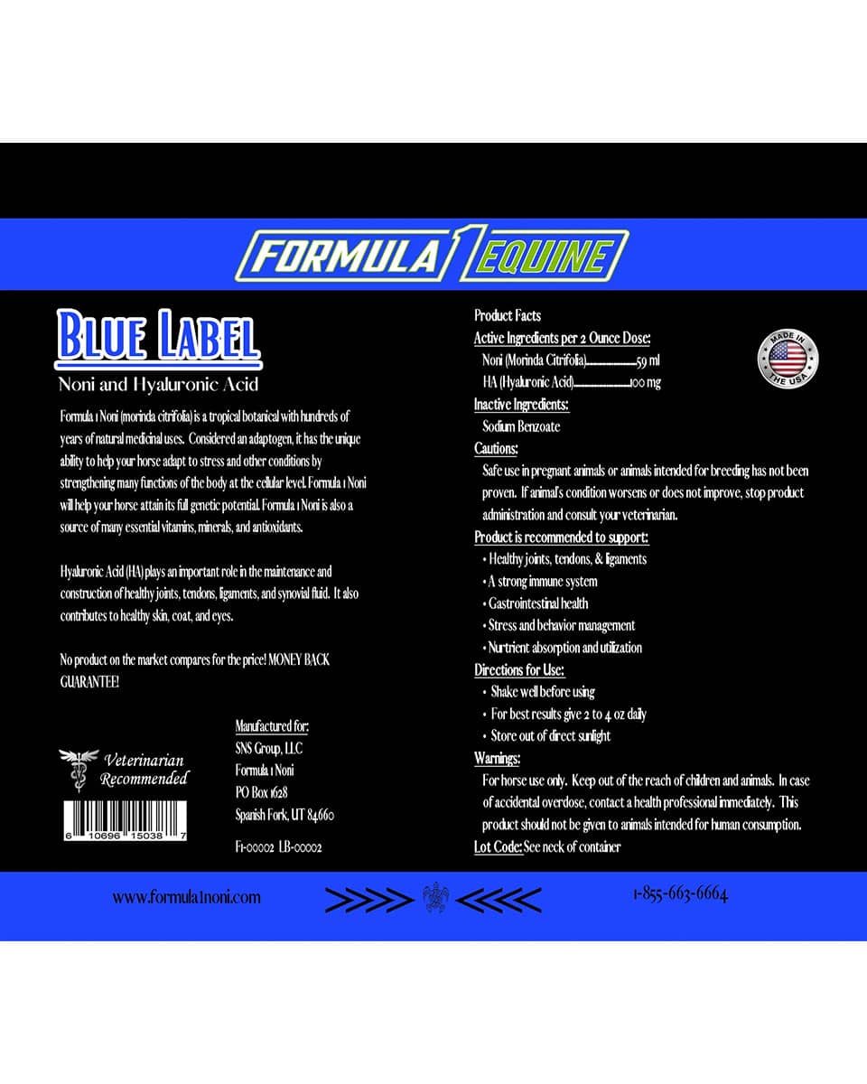 Noni Blue Label Formula 1 FarmVet