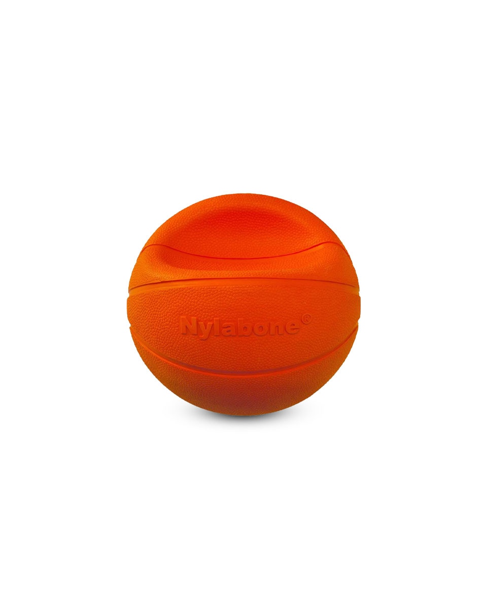 Nylabone Power Play Gripz Basketball dog toy