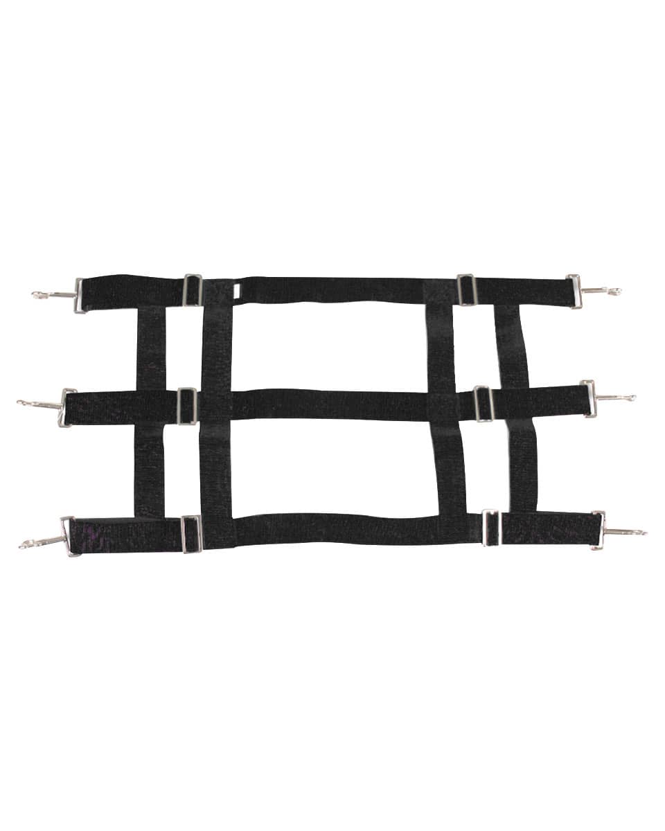 Jacks Nylon Adjustable Stall Guard Black