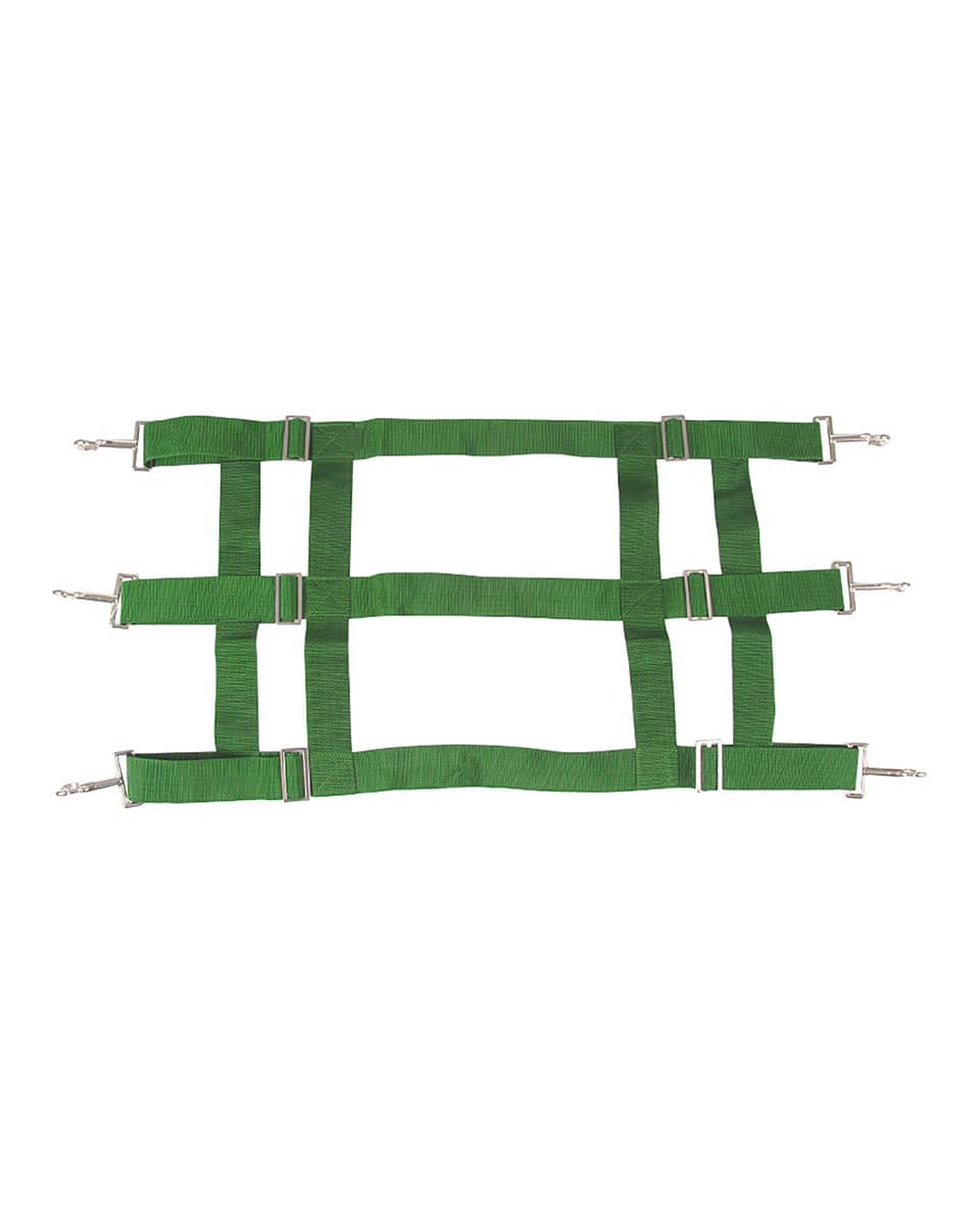 Jacks Nylon Adjustable Stall Guard Green