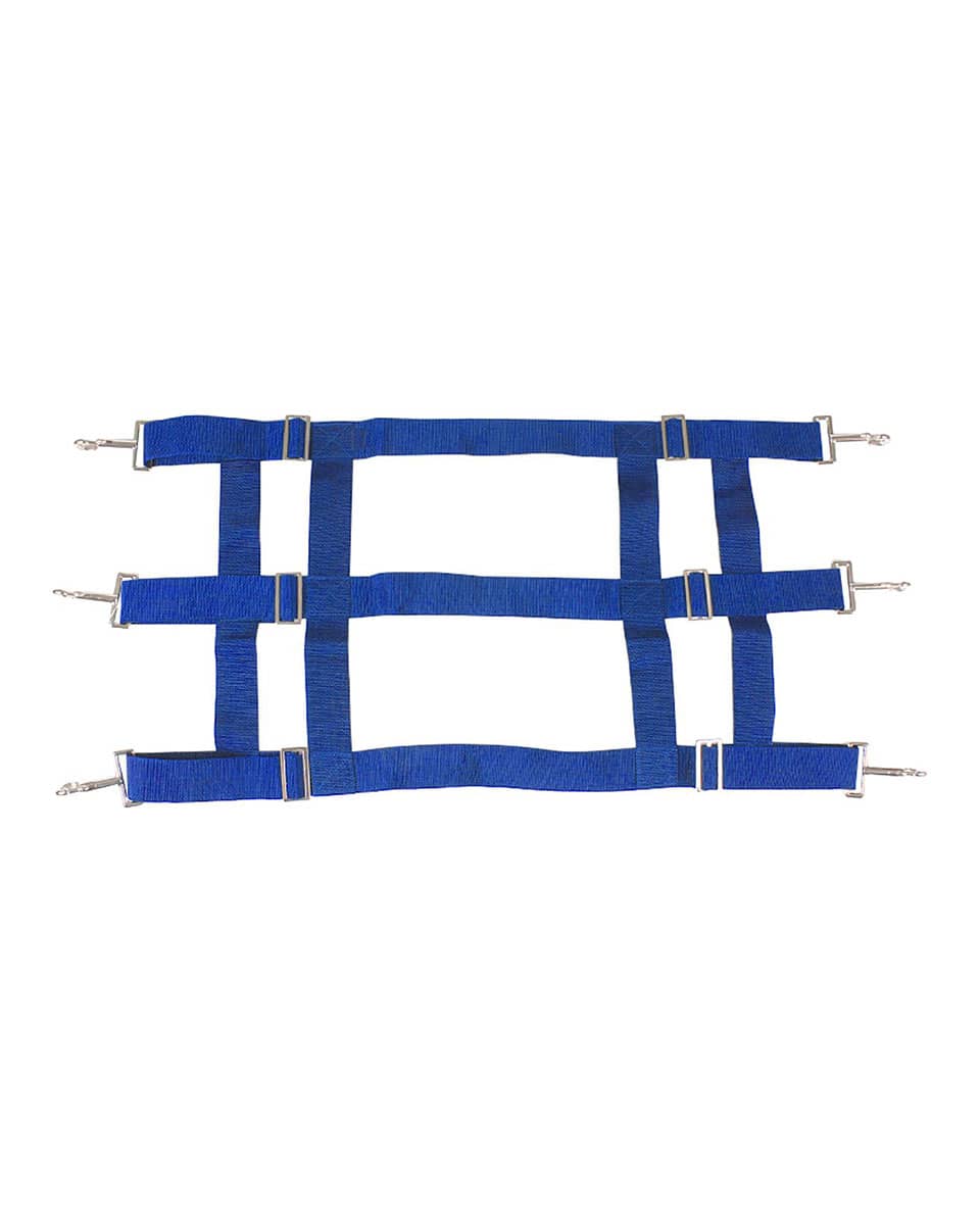 Jacks Nylon Adjustable Stall Guard Royal Blue
