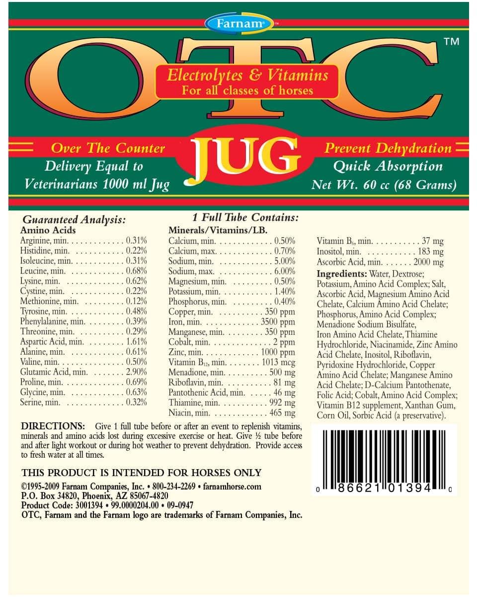 OTC Jug Electrolyte Paste by Farnam