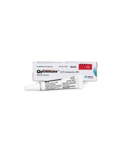 Optimmune Ophthalmic Ointment- 3.5gm - 0.2% Cyclosporine from Merck