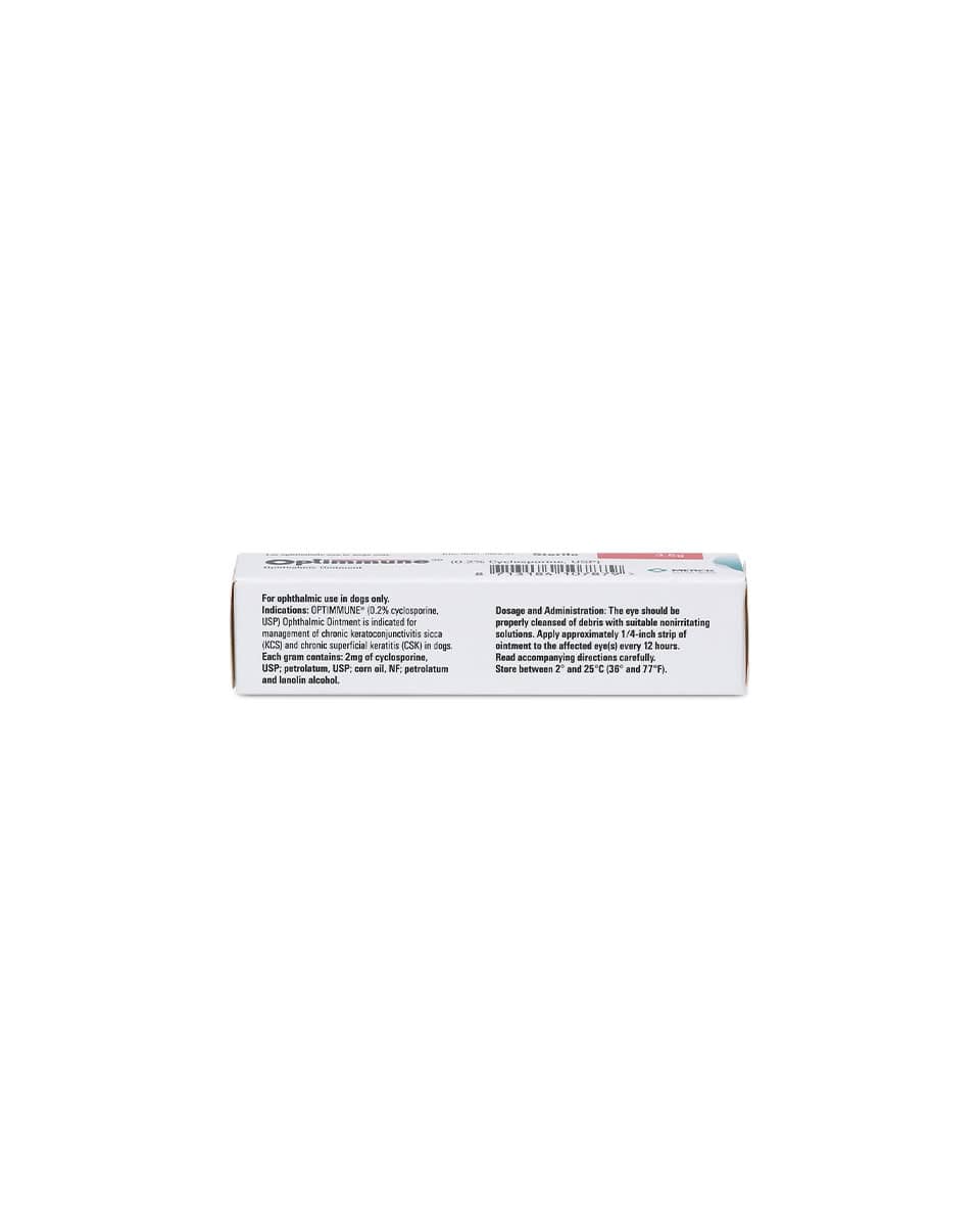 Optimmune Ophthalmic Ointment- 3.5gm - 0.2% Cyclosporine from Merck