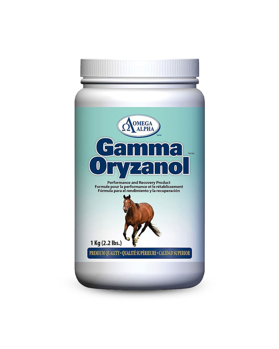Omega Alpha Gamma Oryzanol powder for horses