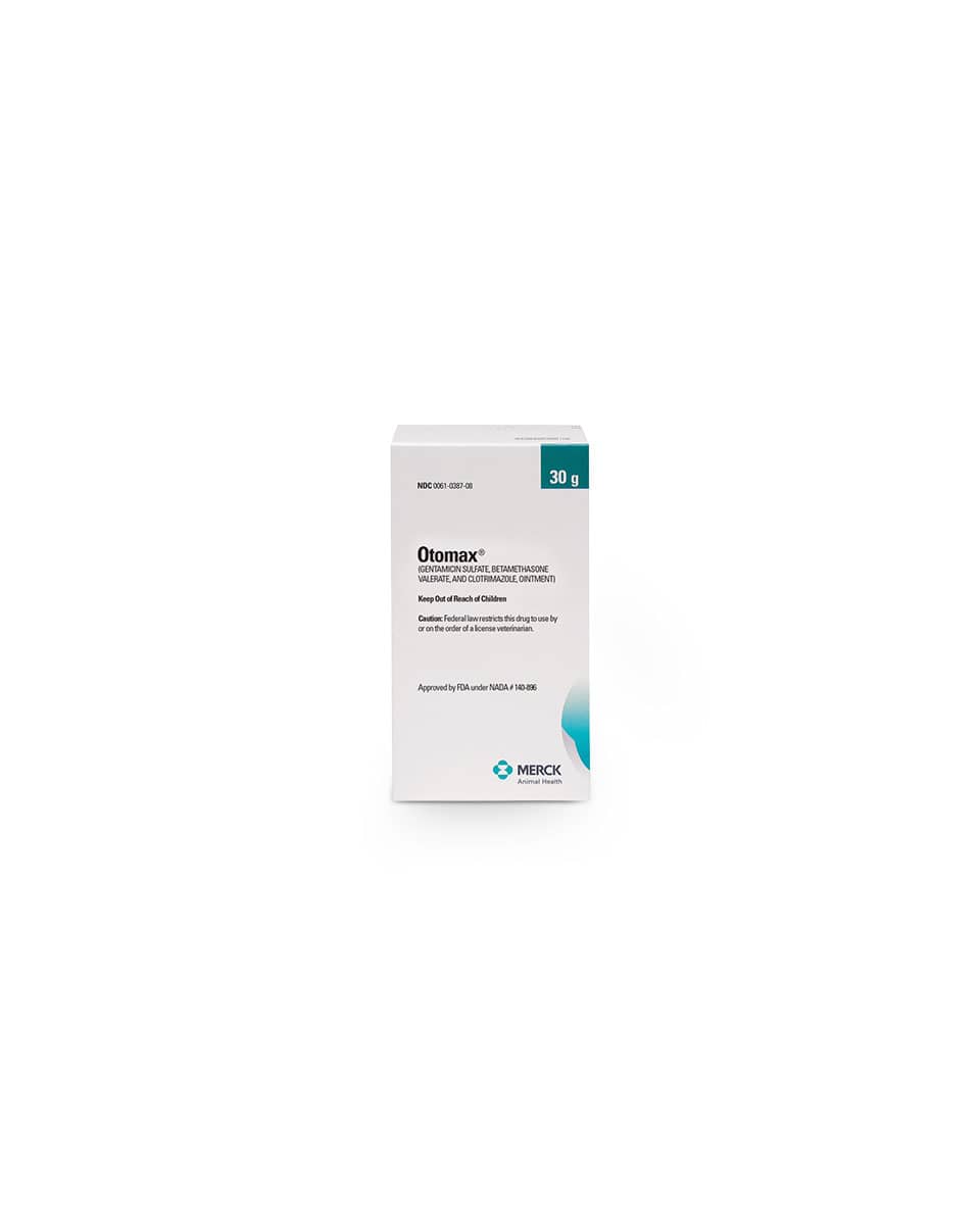 Otomax ointment 30g by Merck - treatment for ear infections