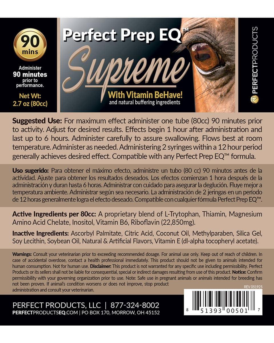 Perfect Prep EQ Supreme- 80cc Label