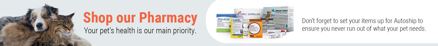 Dog and Cat Pharmacy and Prescriptions at FarmVet.