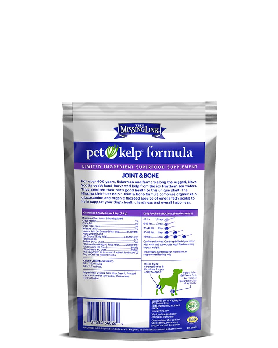 Pet Kelp Joint & Bone supplement by Missing Link