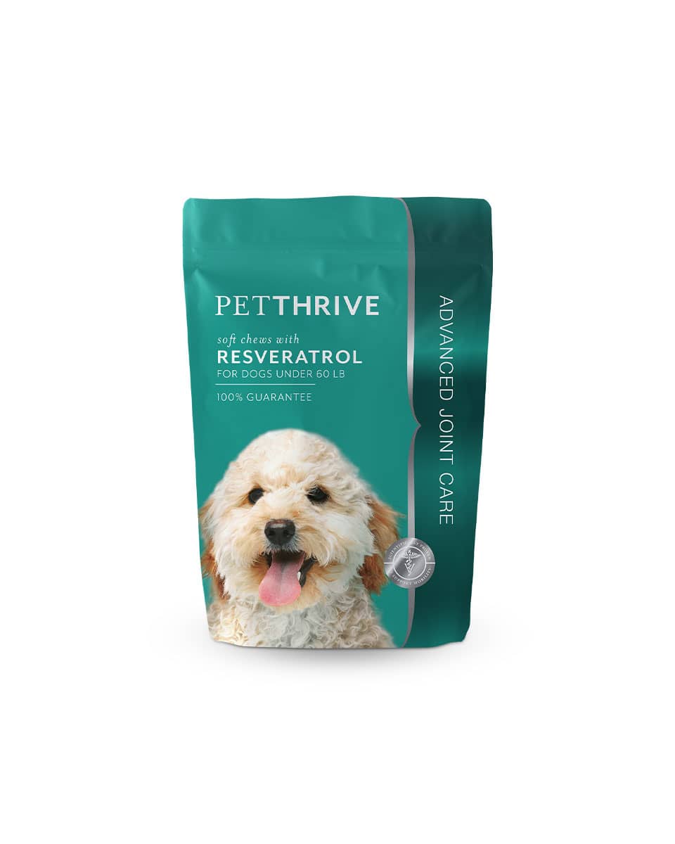 Petthrive Soft Chews with Resveratrol for Dogs