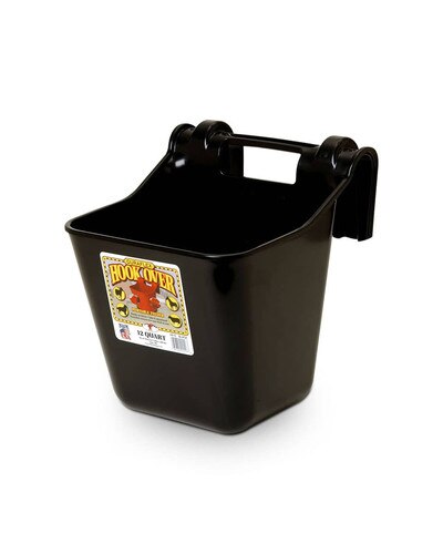 Miller Manufacturing Plastic Hook Over Feeder - Black