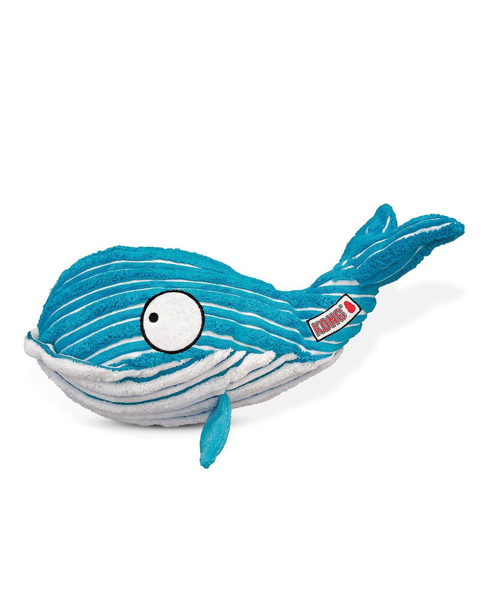 Kong Whale Plush Dog Toy