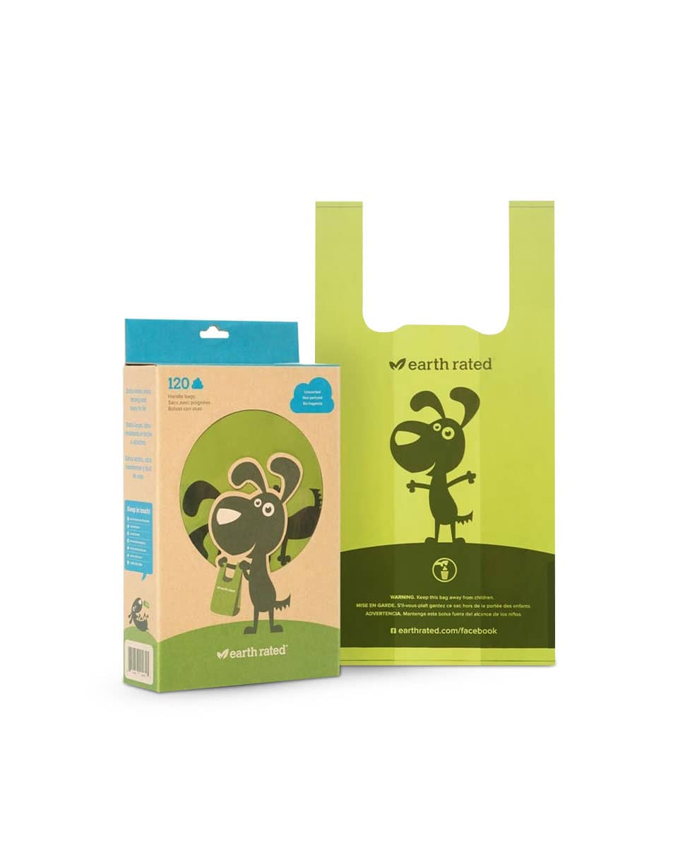 Earth Rated Poop Bags with Easy Tie Handles