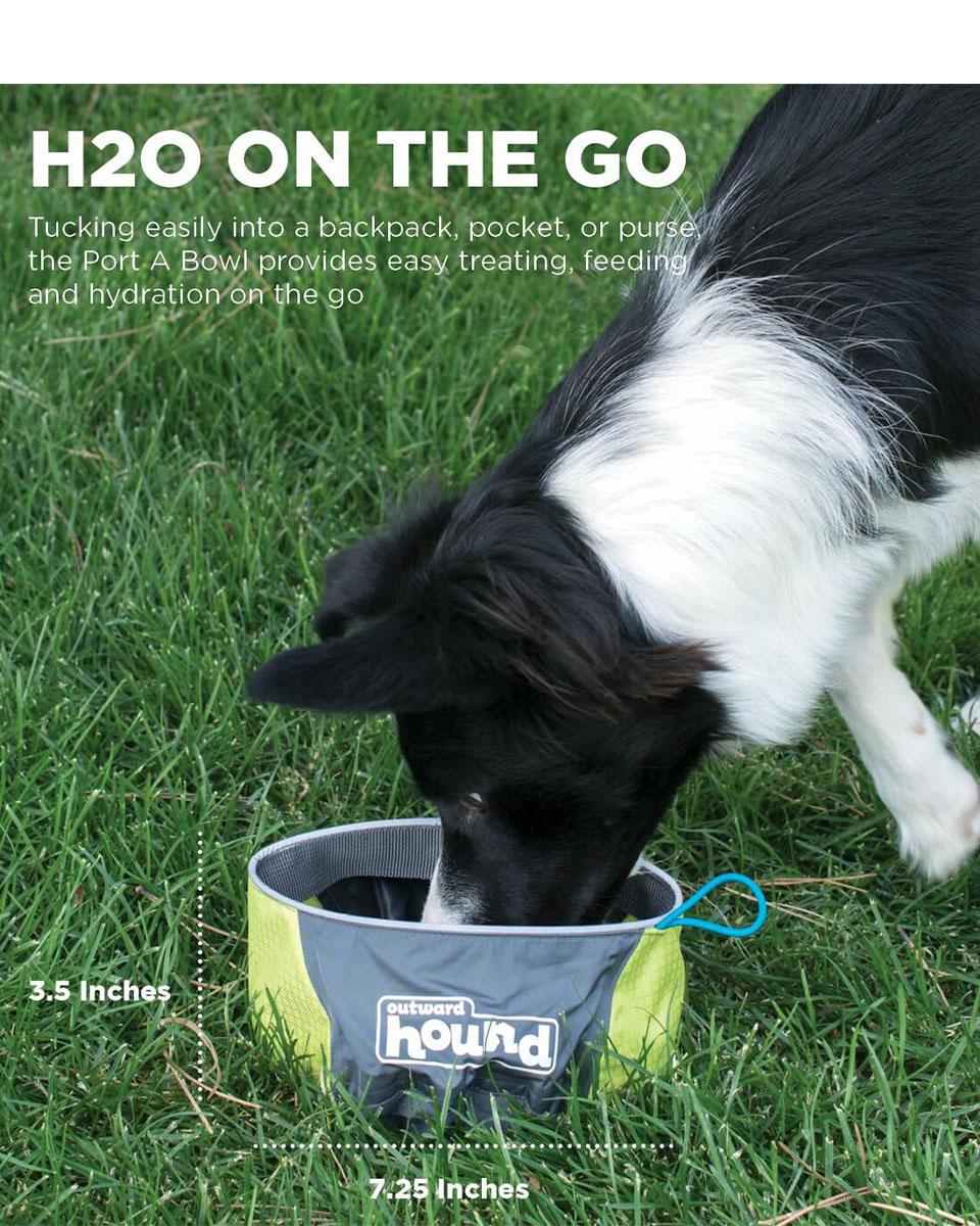 Port-a-Bowl Portable Dog Dish from Outward Hound