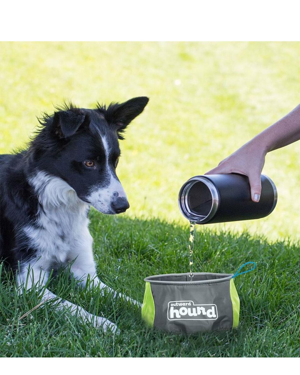 Port-a-Bowl Portable Dog Dish from Outward Hound