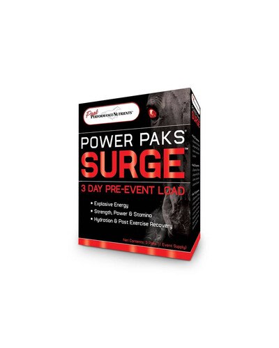 Peak Performance Power Paks Surge 3-day pre-event supplement - 3 pack