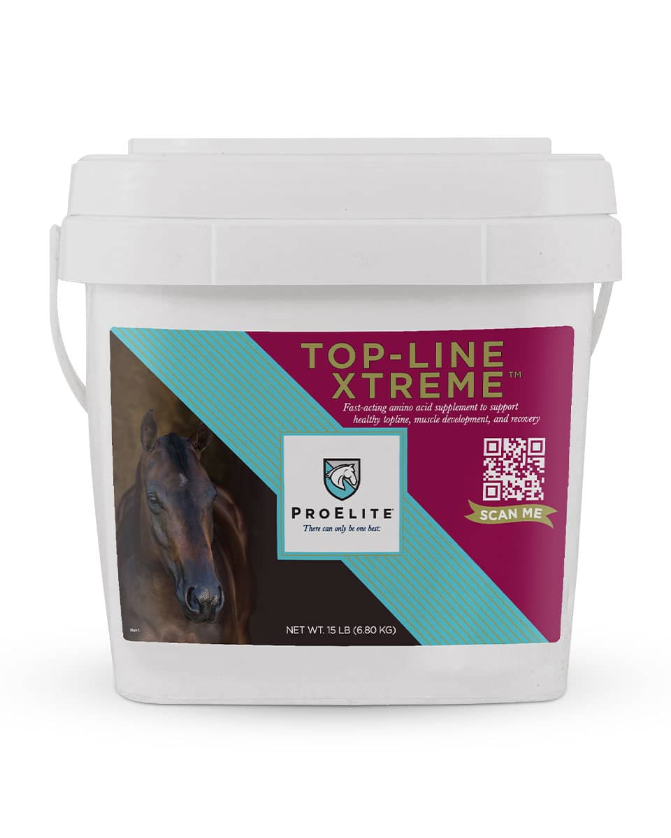ProElite Top-Line Xtreme supplement for horses