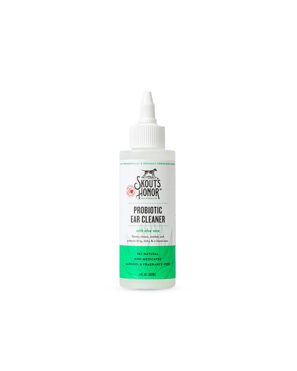 Probiotic Ear Cleaner for dogs from Skout's Honor
