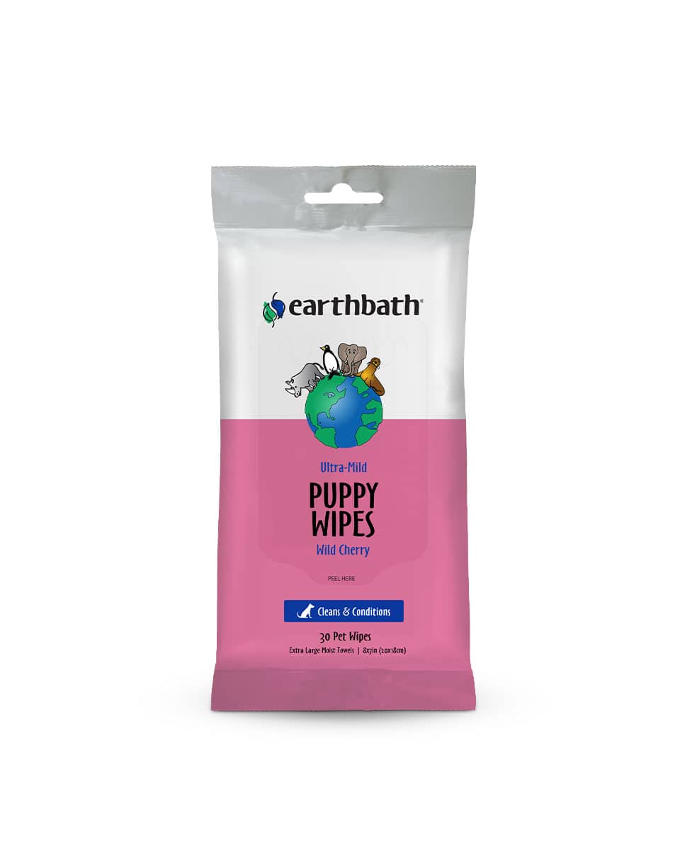 Earthbath Puppy Grooming Wipes