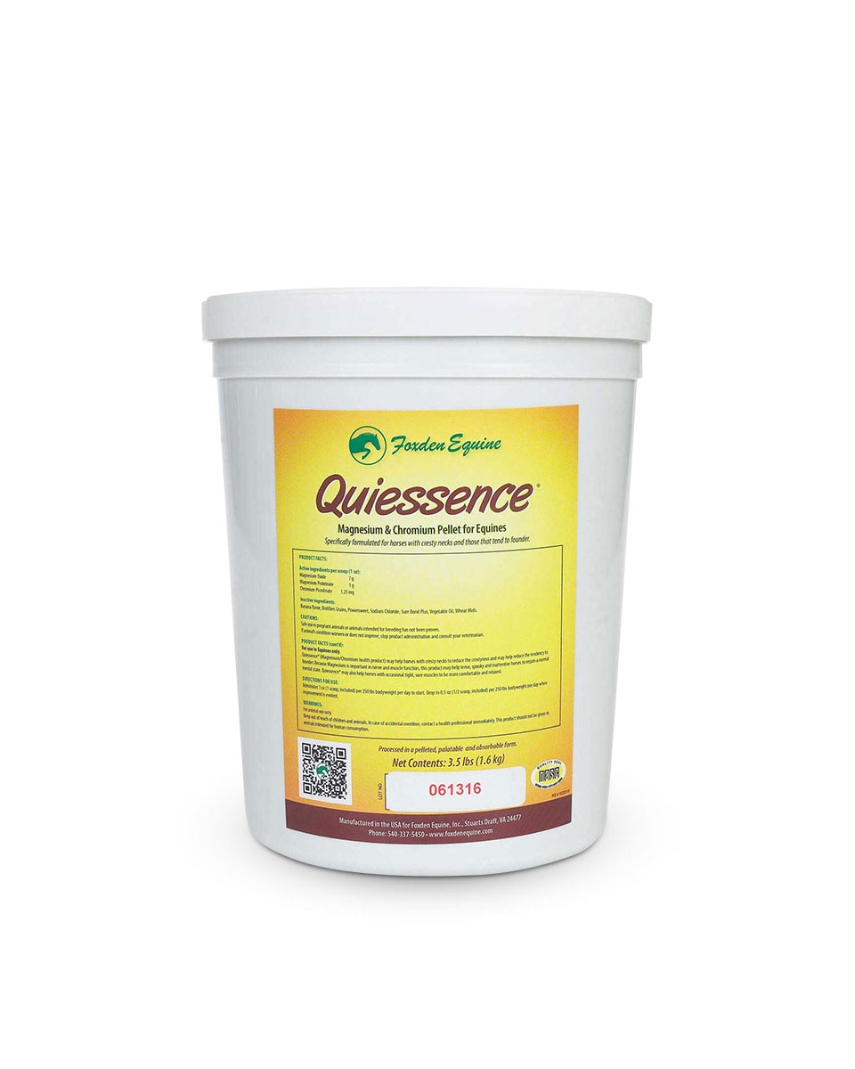 Quiessence equine calming supplement