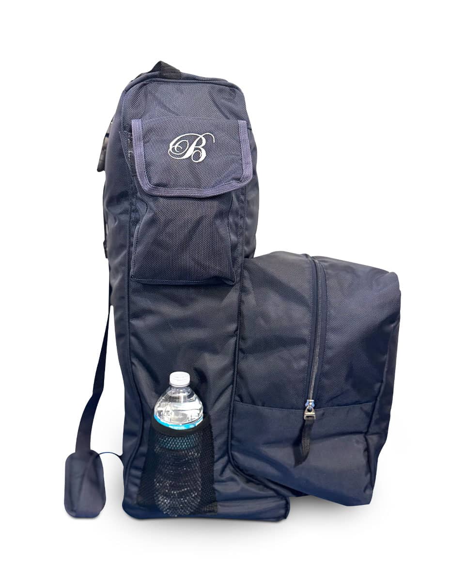 Quilted Boot and Helmet Bag for Equestrians