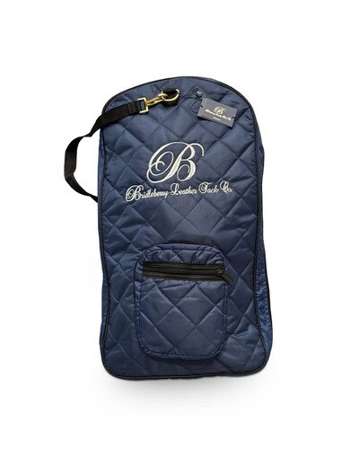 Bridleberry Blue Quilted Bridle Bag for storage