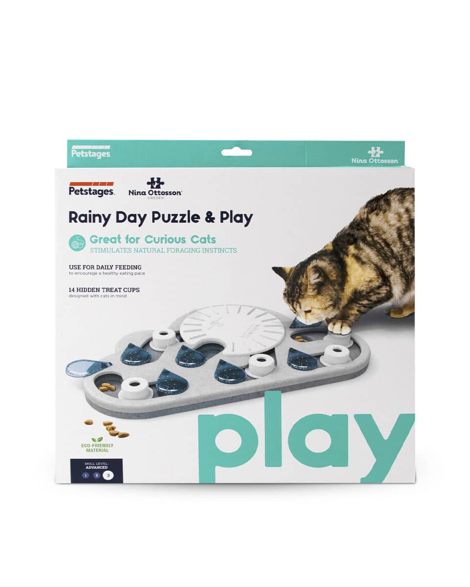 Rainy Day Puzzle & Play Cat Game from Nina Ottosson