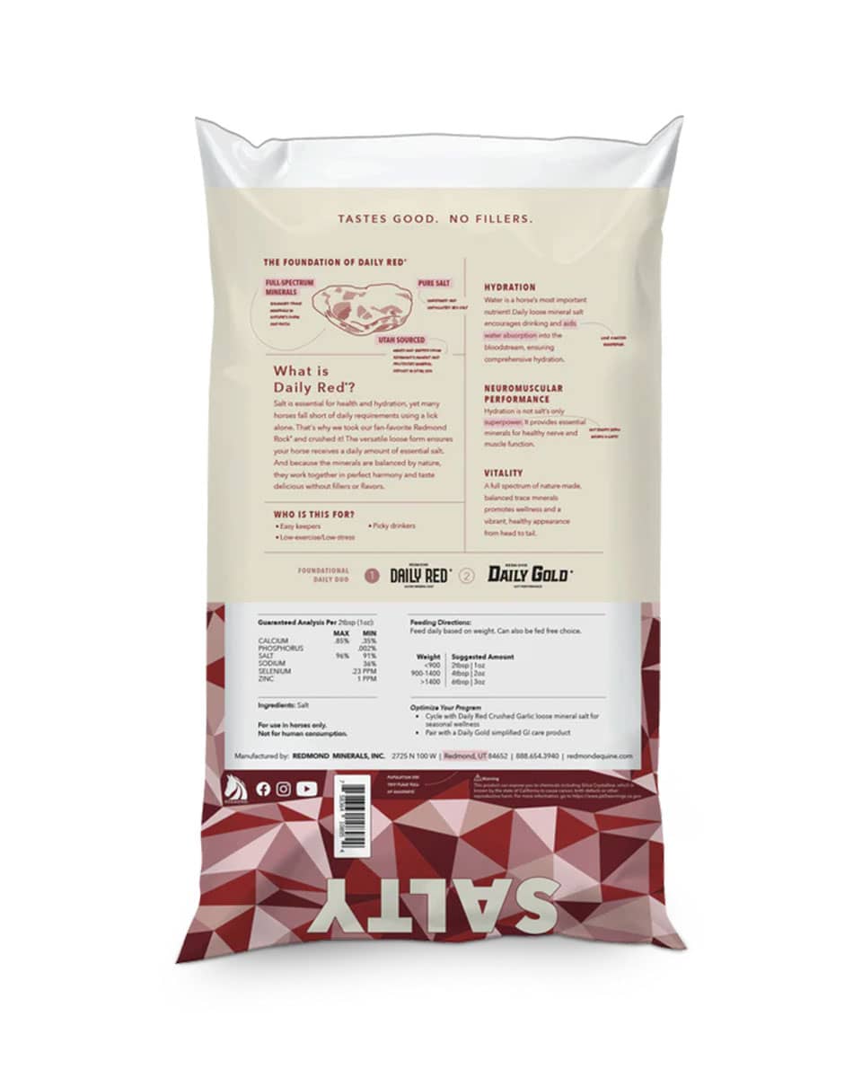Redman Rock Crushed Salt 25 lbs