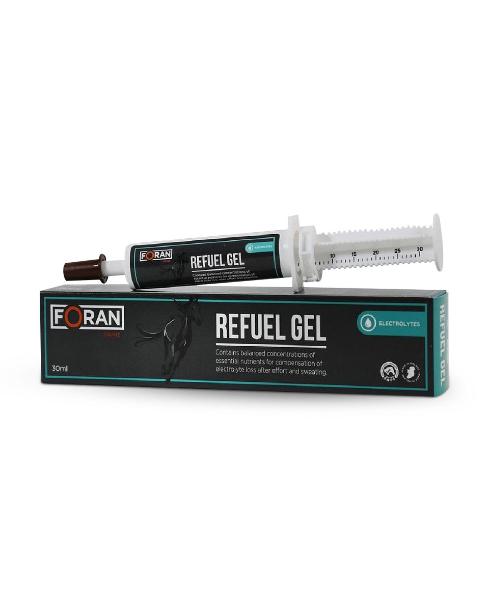 Refuel Gel concentrated electrolyte supplement gel from Foran