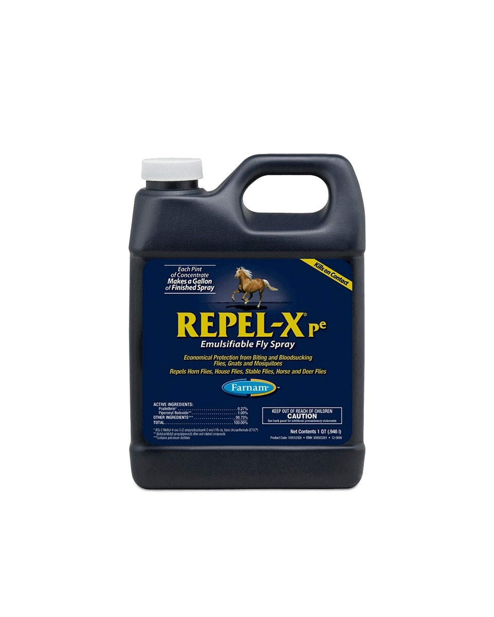 Repel-X PE fly spray for horses by Farnam