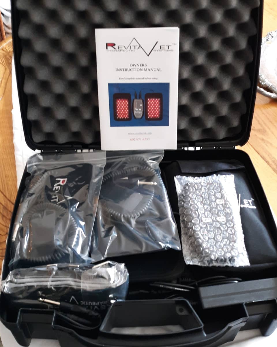 RevitaVet IR2 Complete from RevitaVet Therapy Systems - wearable laser therapy system for horses