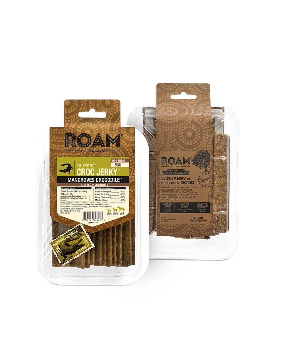 Roam Deli-Prepped Jerky for dogs