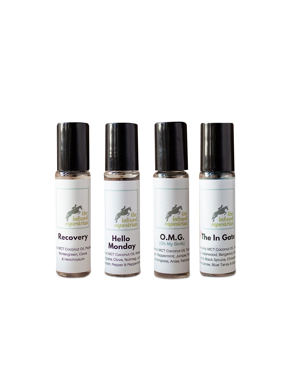 Roller Blends essential oils from Infused Equestrian