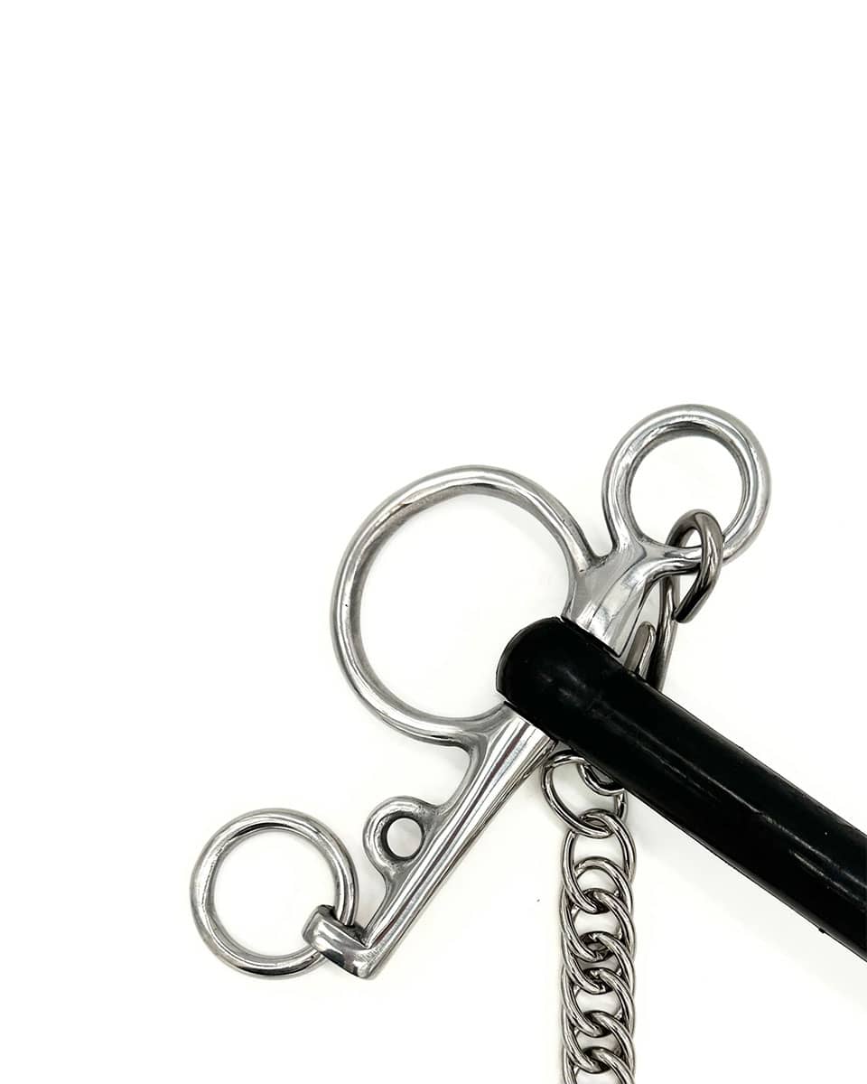 Hard Rubber Mullen Pelham Bit