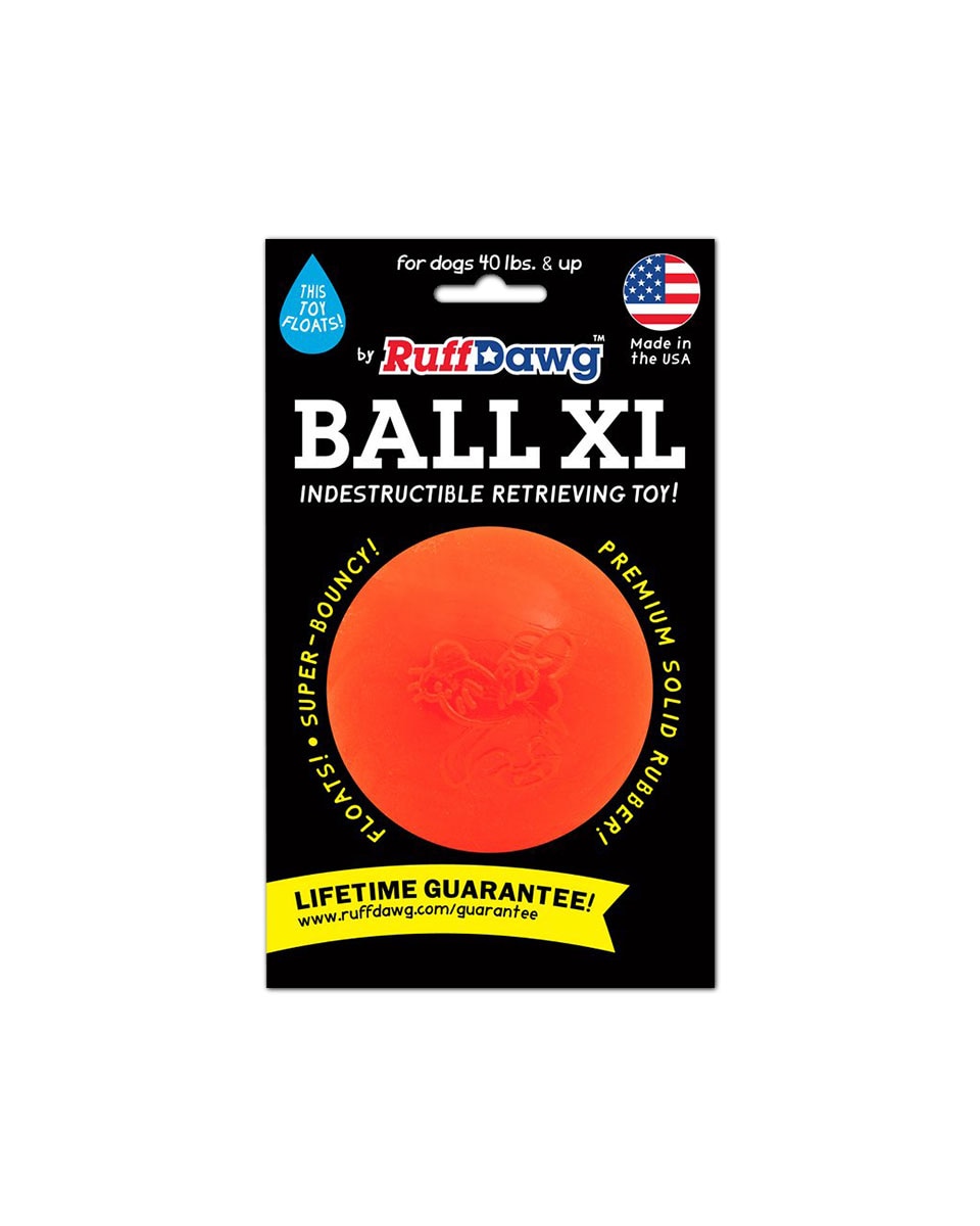 RuffDawg Indestructible Ball dog toy