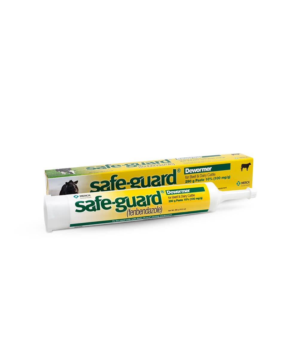 Safe-Guard Dewormer Paste for Beef & Dairy Cattle- 290gm