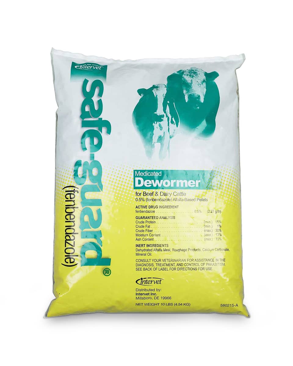 Safe-Guard pellet dewormer by Merck