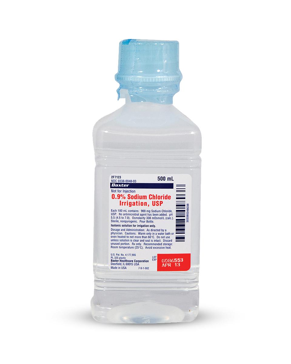 Saline for Irrigation Bottle