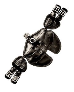 Scharf Freedom Cross Country Girth Black