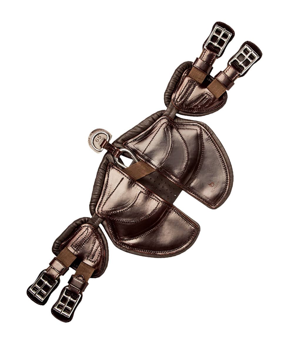 Scharf Freedom Cross Country Girth Chocolate Brown