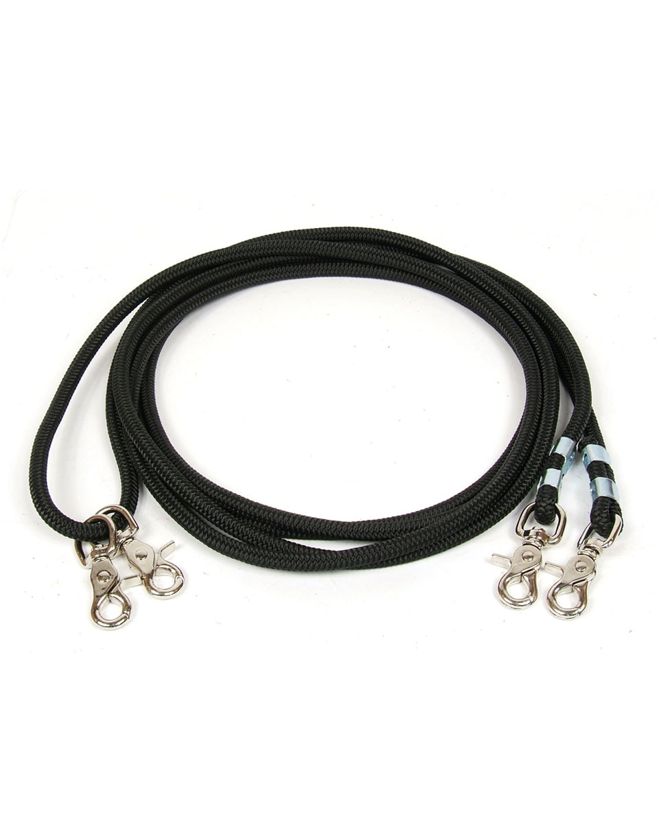 Schutz Cord Rope Draw Reins Professional's Choice FarmVet