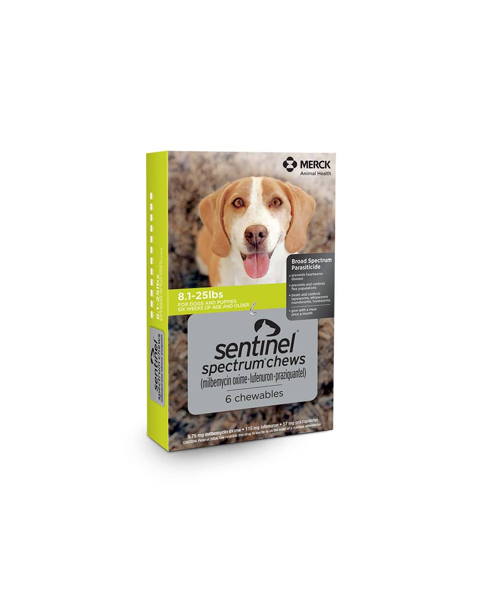 Sentinel Spectrum Soft Chews for Dogs