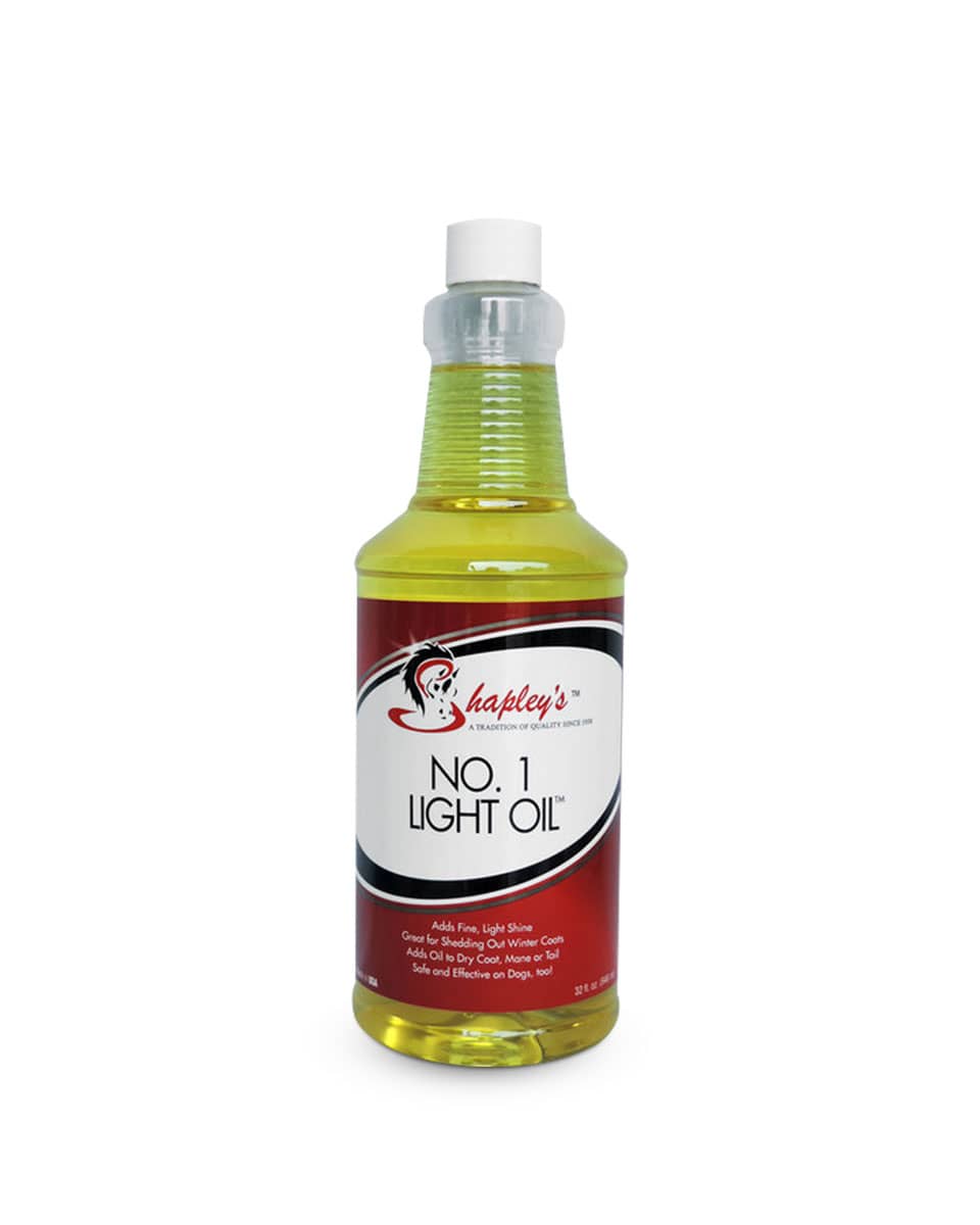 Shapley's No. 1 Light Oil for horses skin and coat