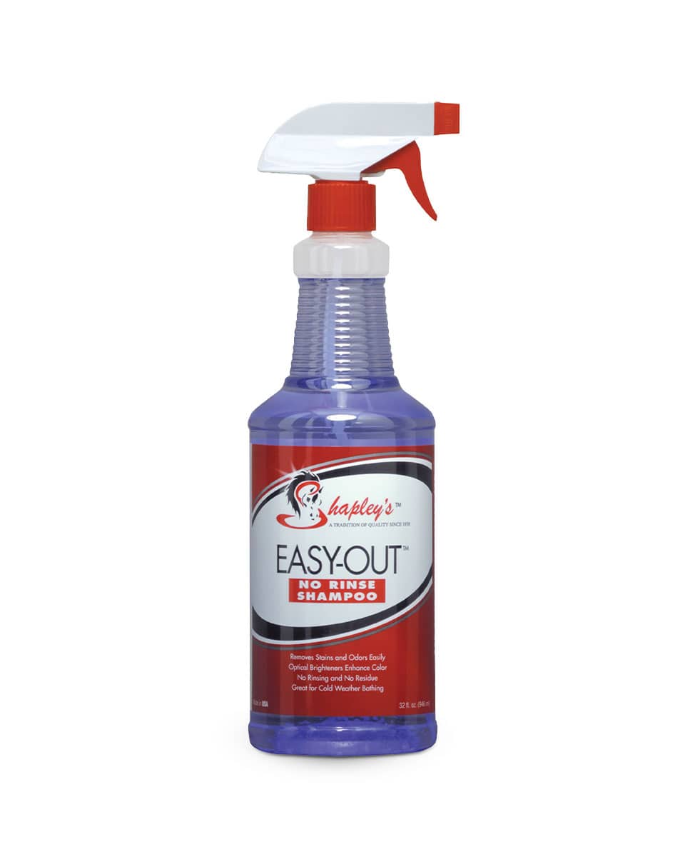 Shapley's Easy Out stain removing shampoo for horses