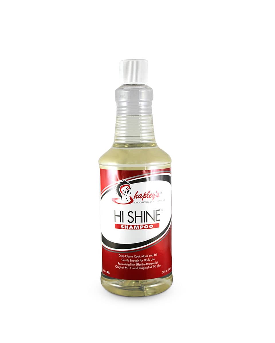 Shapley’s Hi Shine Shampoo for horses