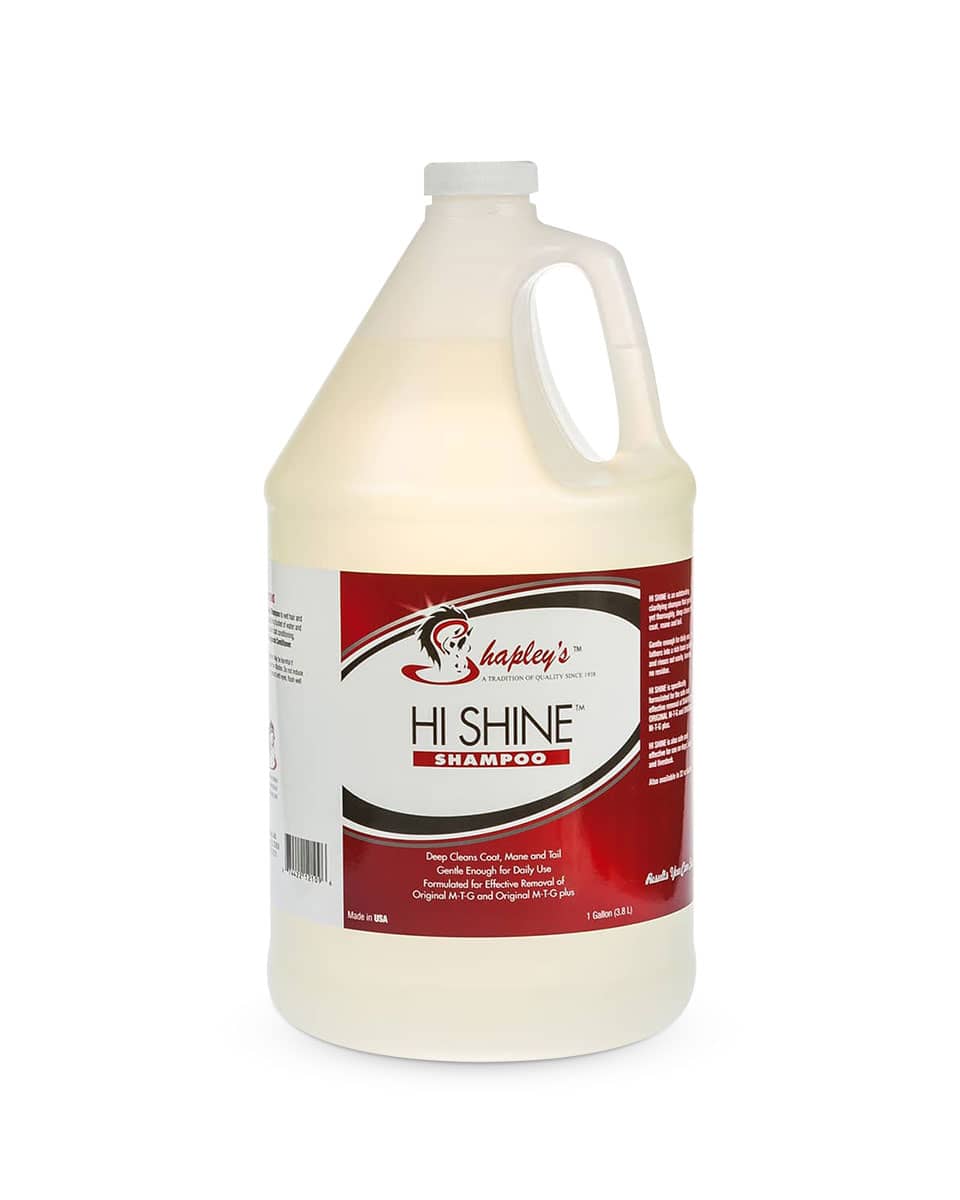 Shapley’s Hi Shine Shampoo for horses