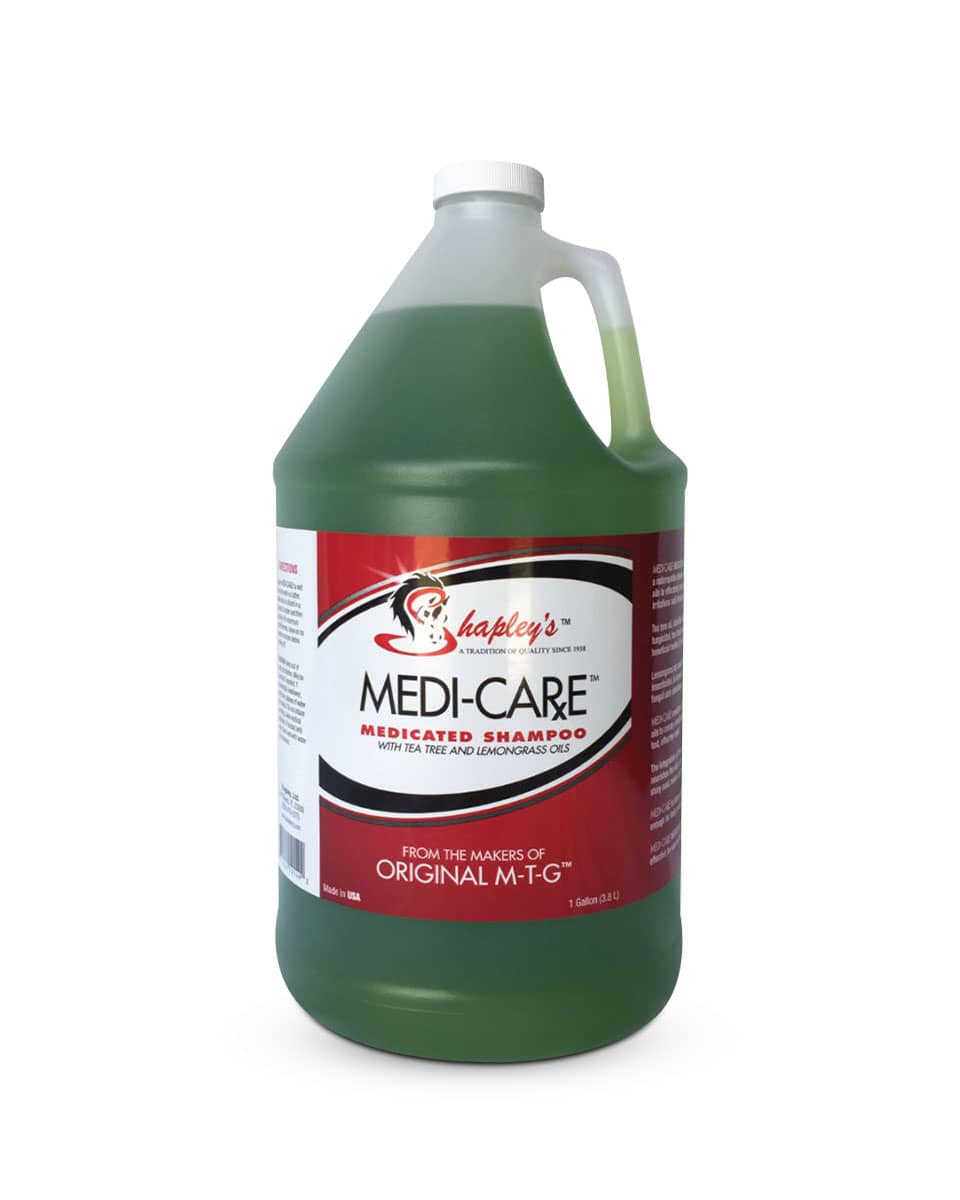 Shapley’s Medi-Care anti-bacterial and anti-fungal shampoo for horses